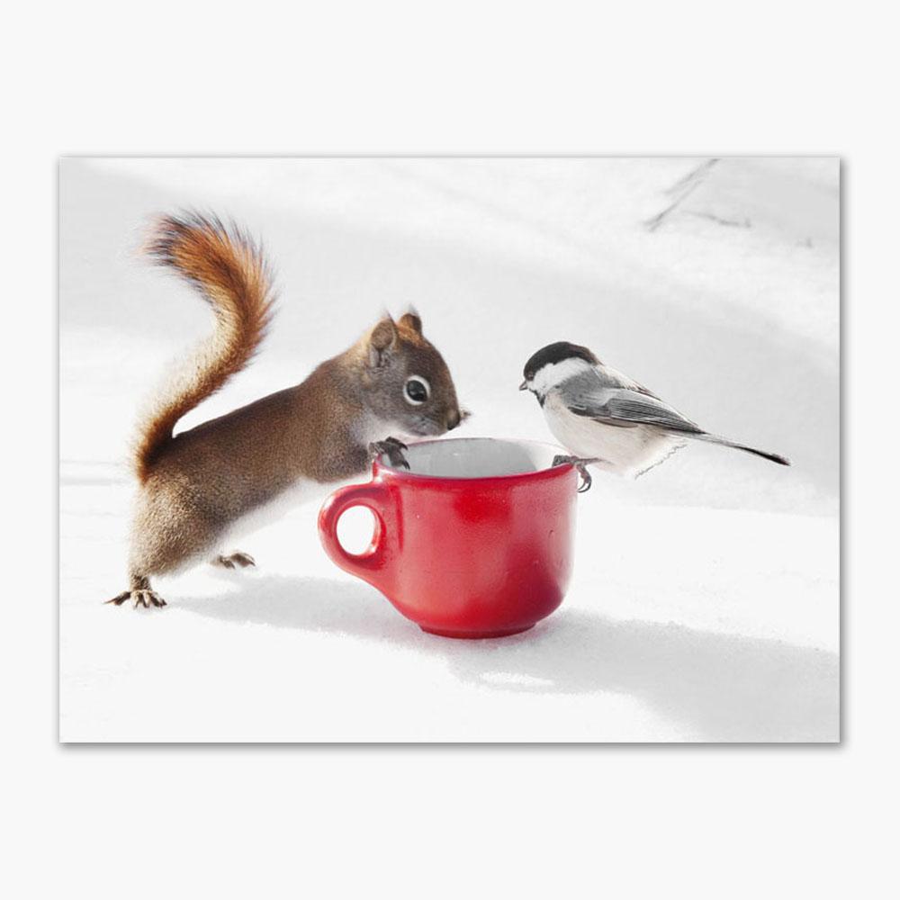 

Рождественский Новый год, настенная живопись на холсте, зимняя сосна, Санта-Лось, снеговик, постер и принты, фотографии для дома, гостиной 21x30cm No Frame