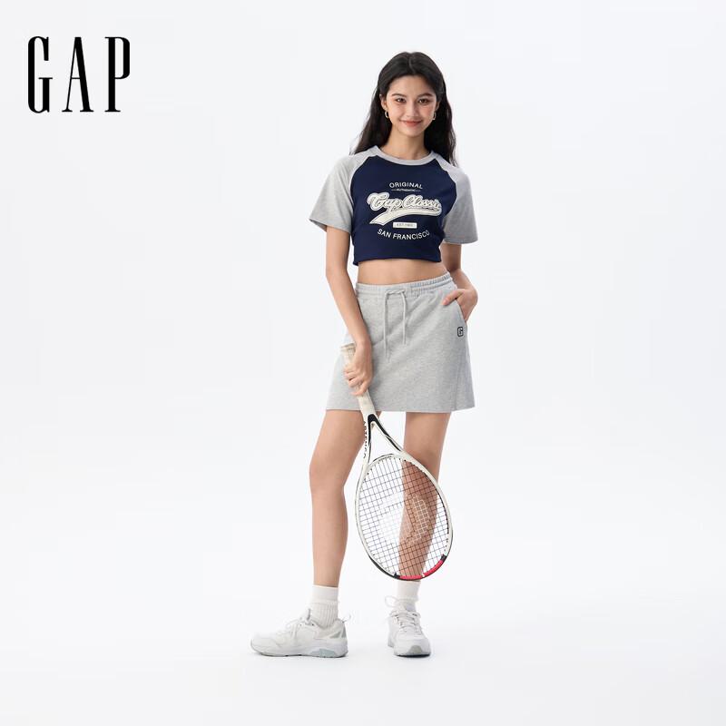 Gap Women's Drawstring Logo Mini Skirt