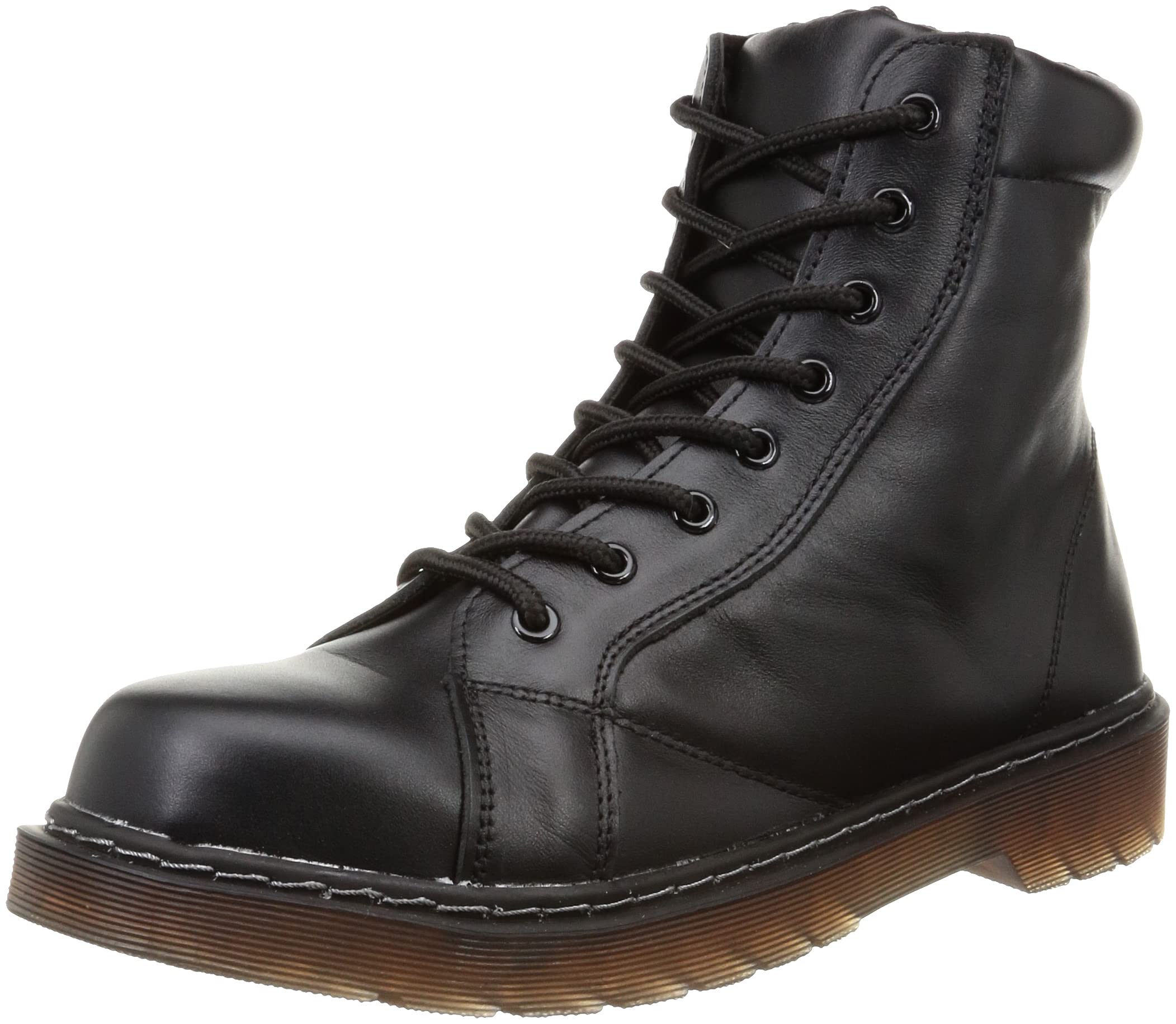 

Safety shoes high cut genuine leather black 25.0 чорний