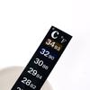 5pcs Stick-on Digital Aquarium Fish Tank Fridge Thermometer Sticker Measurement Stickers Temperature Control Tools Products