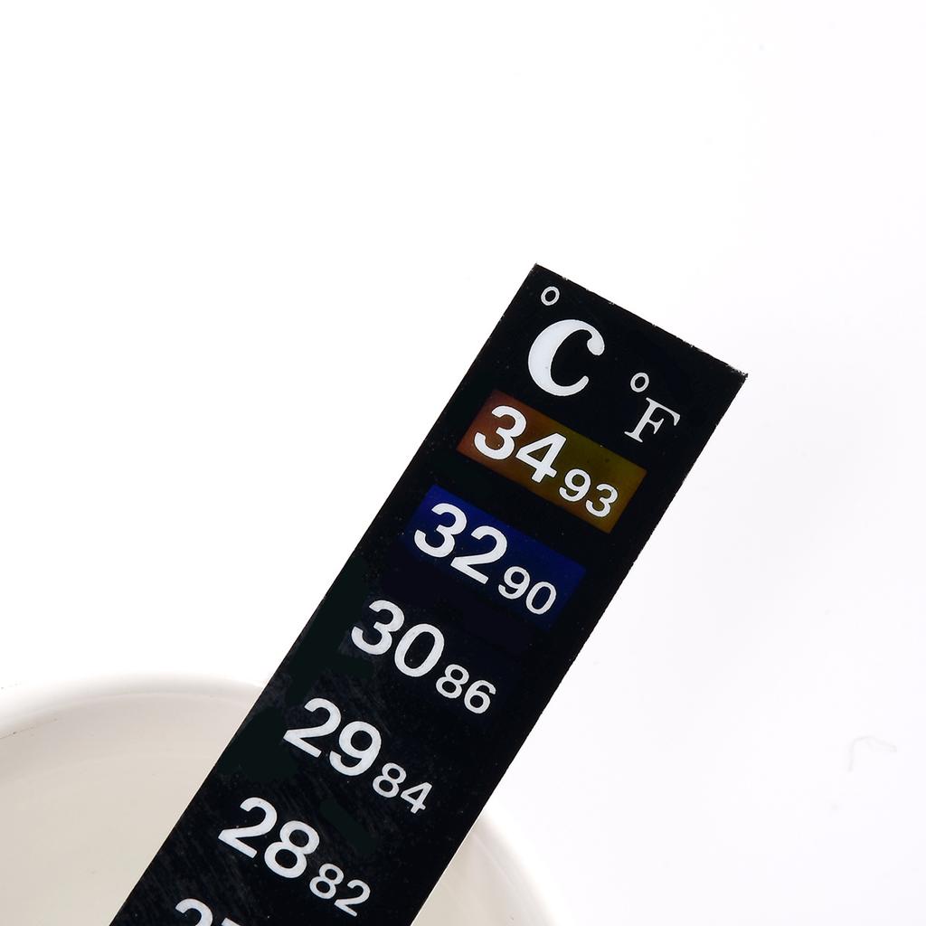 5pcs Stick-on Digital Aquarium Fish Tank Fridge Thermometer Sticker Measurement Stickers Temperature Control Tools Products