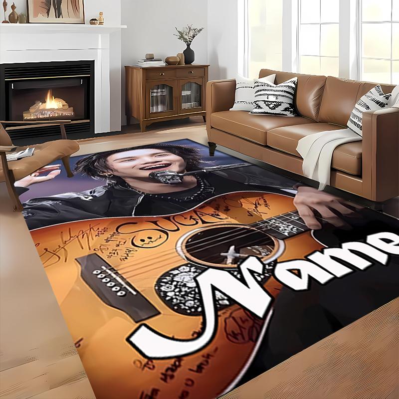 Custom Personalization Jimin Area Rug - Perfect For Kitchen, Bathroom,Laundry Room Decor Large Size Available,Gift All Seasons