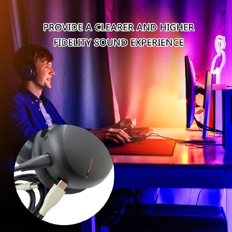 Headsets Connection Music Cable With 3.5mm Music for 150 Clear Sound Output