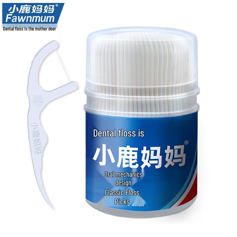 Xiao Lu Mama Disposable Dental Floss Sticks, 10x50 Count Pack