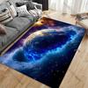 Earth universe cosmic energy explosion carpet Yoga living room room decor children's crawling mat doormat area rug