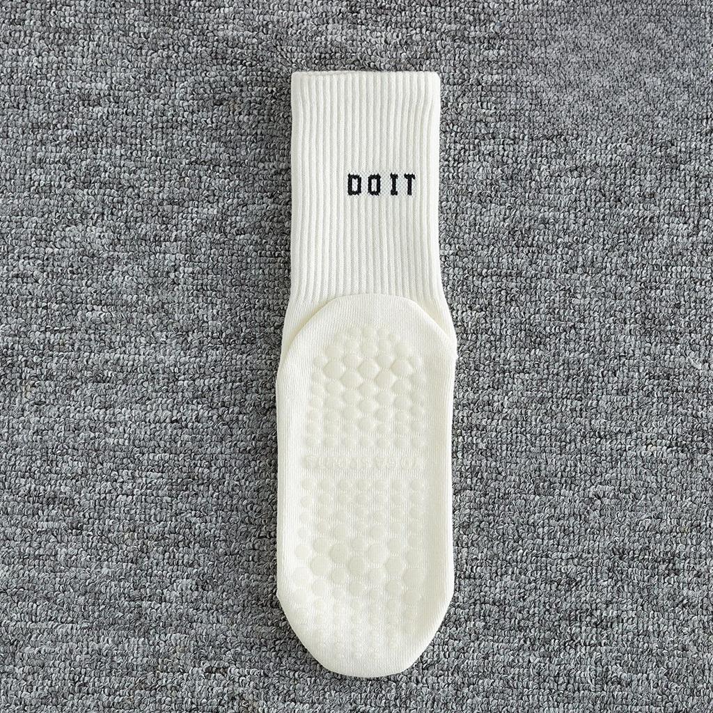 Neue feste Farbe, einfache, rutschfeste, atmungsaktive Yogasocken, Pilatessocken für Damen, Indoor-Tanz, Fitness, Gymnastik, Training, Sport-Socken