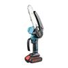 Mini Chainsaw 4 Inch 6 Inch Portable Chainsaw with Security Lock 2 Chains 21V Rechargeable Battery Operated Electric
