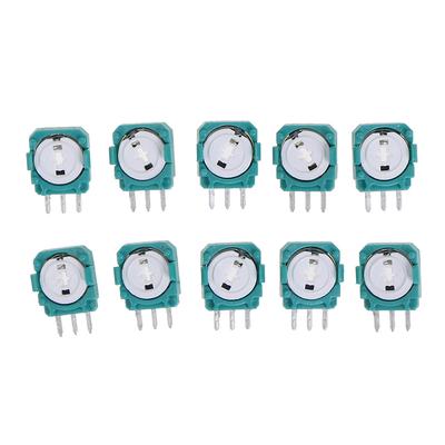 10Pc 3D Analog Joystick Potentiometer 3 Pin Sensor Module Replacement For Ps4