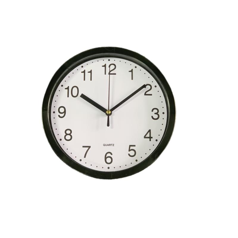

Простые трехмерные цифровые настенные часы, стильные бесшумные настенные часы без ударов для учебы, спальни, кухни, отправки 8 inch чёрный