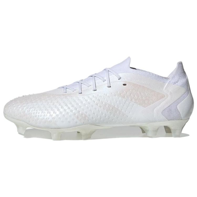 Adidas Predator Accuracy.1 Low Laced Firm Ground Soccer Shoes Unisex Soccer Shoes White GW4576