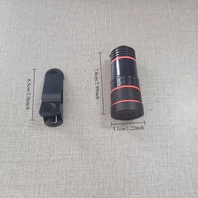8x HD Clip-On Smartphone Telephoto Lens, Portable Zoom for Enhanced Night Photography, Stargazing, and Outdoor Exploration