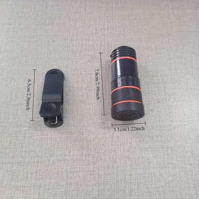 

8x HD Clip-On Smartphone Telephoto Lens, Portable Zoom for Enhanced Night Photography, Stargazing, and Outdoor Exploration
