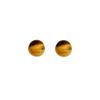 Retro Natural Tiger's Eye Stone Stud Earrings Women's New Earrings Sterling Silver Needle Earrings