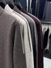 Hengyuanxiang Men's 100% Pure Wool Half-Zip Crew Neck Sweater - 2025 Autumn/Winter Warm Knitwear