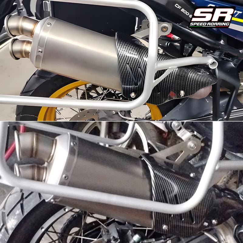 Universal 51MM Motorcycle Exhaust Muffler Escape For R1 er6n sv650 Z800 R1 cb650f cb1000r F850 Z900 S9