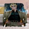 Jujutsu Kaisen Flannel Living Room Blanket Soft Warm Throw Lightweight Sofa Decor -QJY