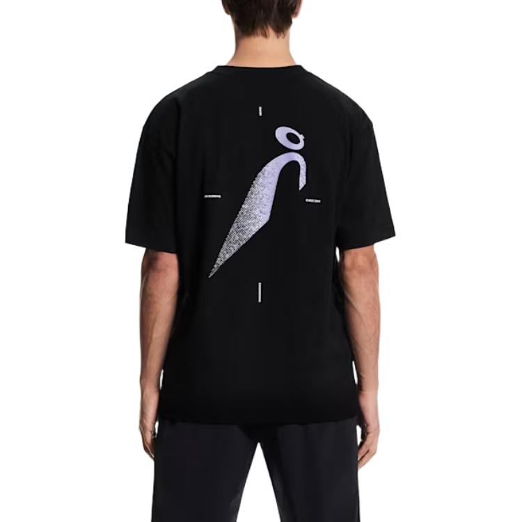 On Club-T Rhythm Ribbed Round Neck Drop Shoulder Loose Short Sleeve T-Shirt Men Tops 1MG11240553