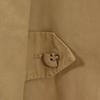 LONDON FOG 70s 80s Vintage Stainless Collar Coat 4 Beige Women Used