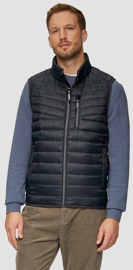 Winter Jacket s.Oliver Lightweight Quilted Vest Made from Recycled Polyester (2150251) Gray