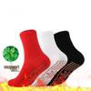 Mugwort Tourmaline Warming Massage Socks – Anti-Cold, Sweat-Absorbent Mid-Calf Cotton Socks