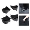 2 Pezzi Scatola Contenitore Organizer Laterale per Bagagliaio Posteriore