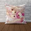 ANIME CChobits Pillow Case For Car Sofa Decorative Home Doublesided Print Plush Square Throw Pillow Cushion Cover