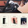 1 Piece Car Lipstick Holder Portable Silicone Small Item Organiser Black for Cosmetics and Accessories Organiser Holder Unisex