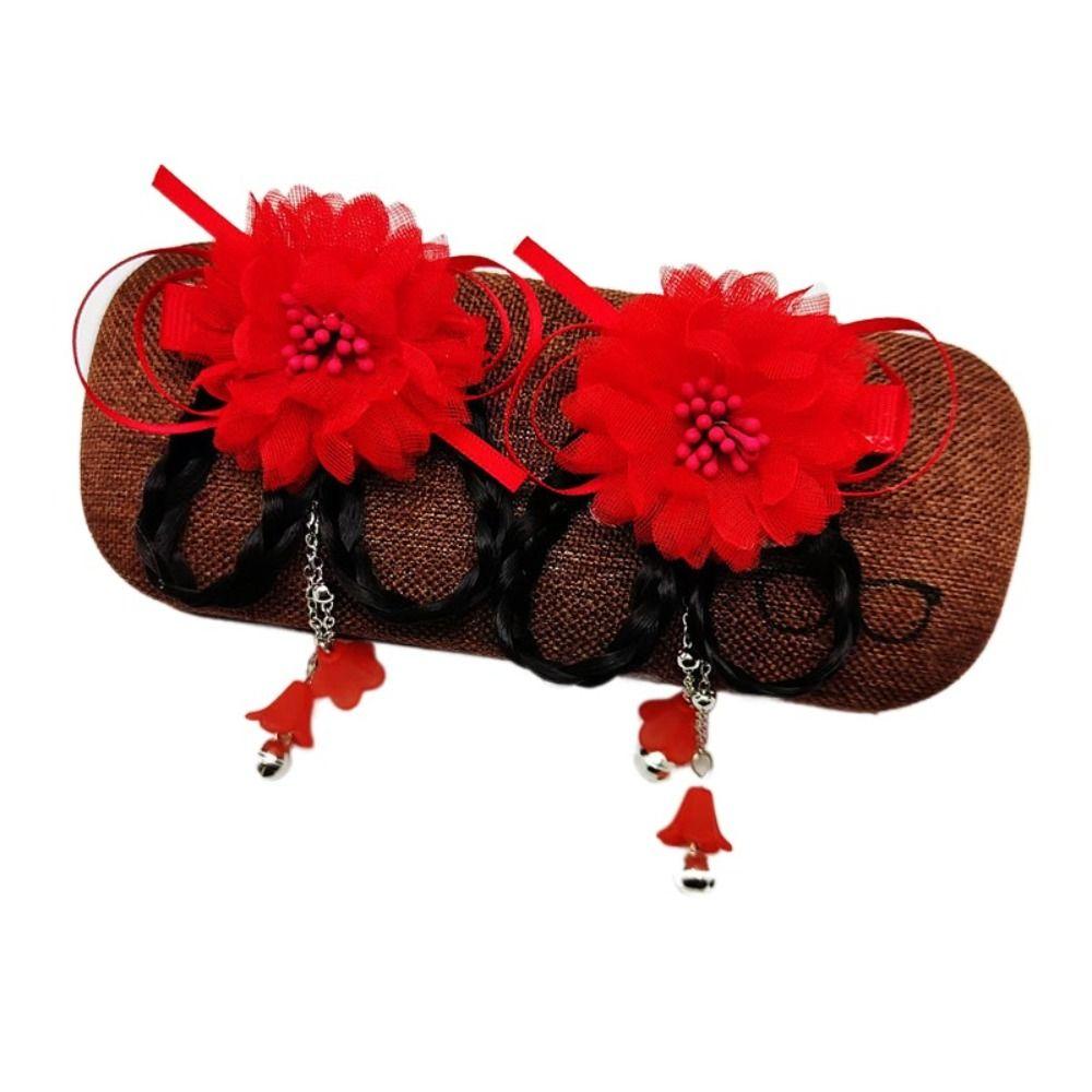 Duckbill Clip Wig Braid Head Wear Children Hair Clip Ancient Style  Hairpin Women Hair Accessories