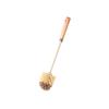 B0KB Household Wooden Long Handle Toilet Brush Home Hotel Kitchen Bathroom Multifunctional Detachable Closetool Cleaning Tools
