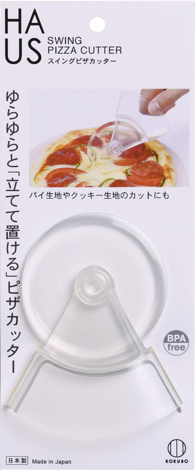 

Kokubo Industrial HAUS Swing Pizza Cutter 9 x 2 x cm Co., Ltd. 11.2 KK-418