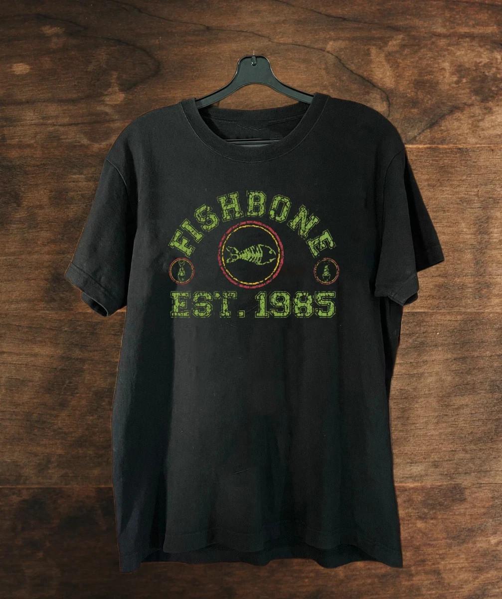 

Rare Fishbone 1985 Band Collection Gift For Fan S5XL Tshirt S355 Unisex T-Shirt S
