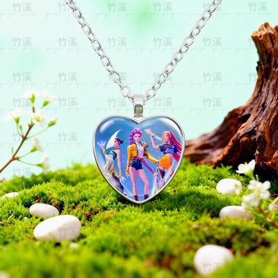 Anime Style Necklace - Cute Charm Pendant for Daily Wear, Gift for Girls & Anime Fans