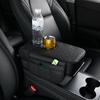 Car Center Armrest Storage Box for Escape 2013-2025 with Cup Holders and Side Pockets Comfortable Leather Construction