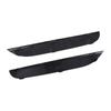 2PCS Gloss/Carbon Black Front Bumper Grill Moulding Trim for BMW 7 Series F01 F02 M Sport 2009 2010 2011 2012 2013 2014 2015