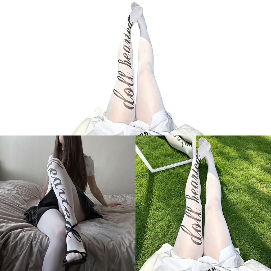 Streetwear Velvet Tights With English Print For Youths And Street Style Fashion