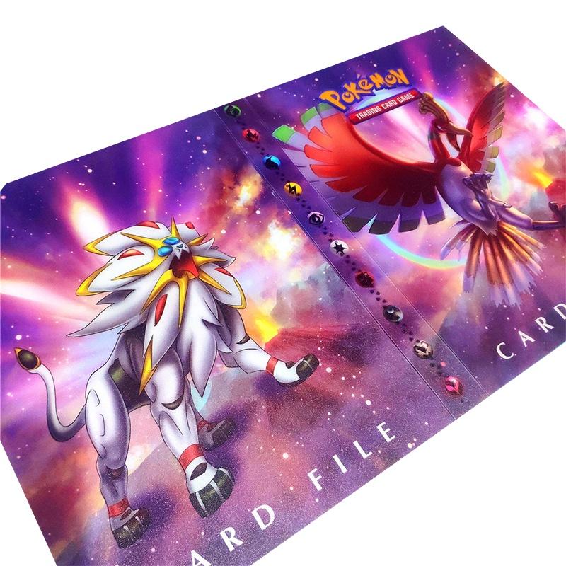 Pet Genie Pokémon Sammelkartenalbum mit 240 Hüllen und lebhaftem Einband als Geschenk zum Kindertag