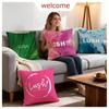 Brand Lush Cushion Cover 1Pcs Decorative Covers Soft Cushion Case For Sofa Couch Decor 40X40 45X45 Pillowcases
