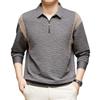 Autumn and Winter Half Zipper Polo Collar Outdoor Commuter T-shirt