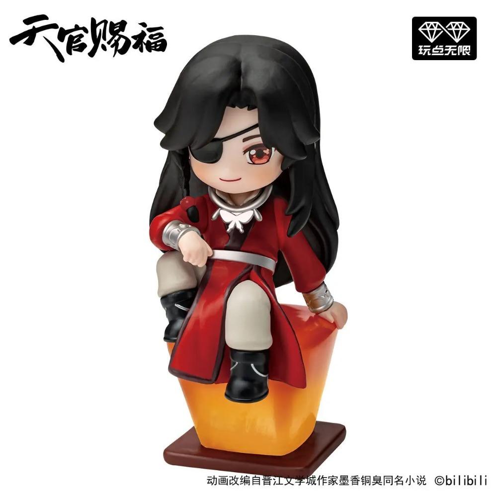 Genuine Heavenly Official Blessing Xie Lian Hua Chneg San Lang Lucky To Meet You Series Action Figures Desk Decoration Toys Gift