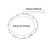 Pepper Shaped Chain Necklace for Women Clavicle Chain 316L Stainless Steel Choker Necklaces Charm Girl Partry Jewelry Gifts