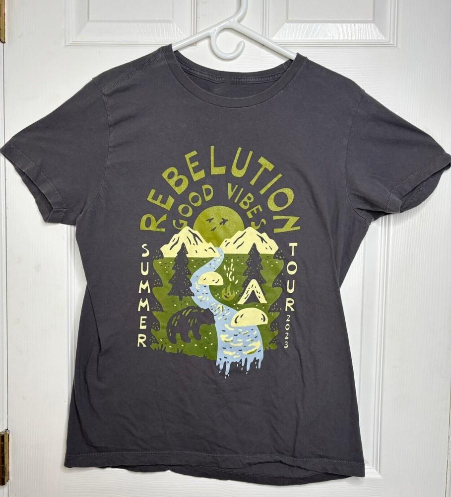 Rebelution Band - Good Vibes Summer Tour 2023 T-shirt Unisex S-5XL BO872 Unisex T-Shirt
