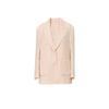 Blacknini (Two Colors) "Crushed Ice" Island Three Acetate Cotton Linen Old Money Suit Outwear/Vest Shorts