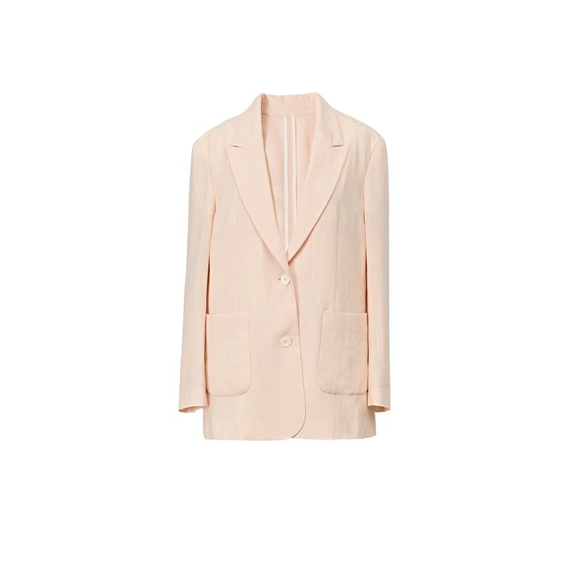 Blacknini (Two Colors) "Crushed Ice" Island Three Acetate Cotton Linen Old Money Suit Outwear/Vest Shorts