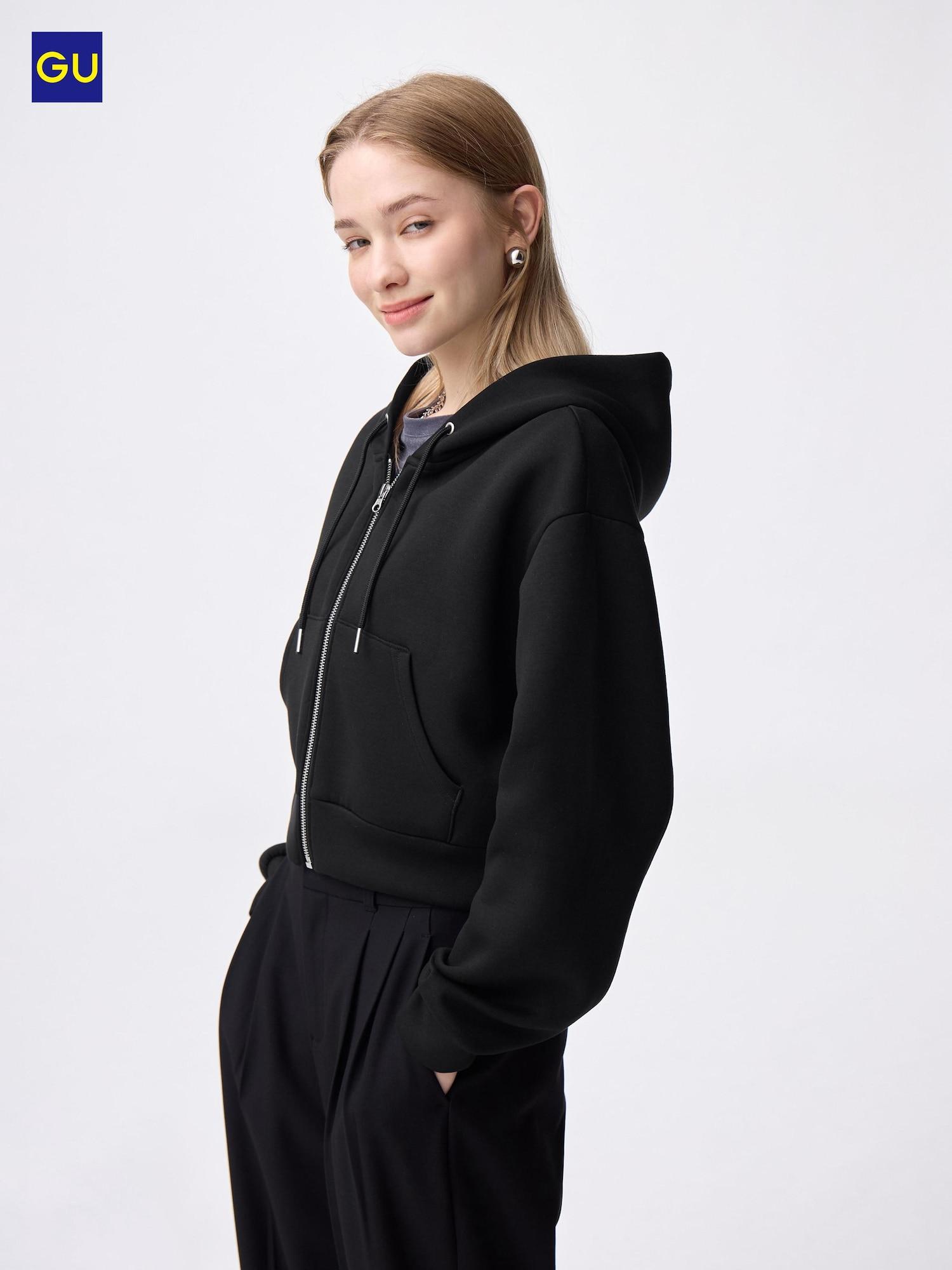 

Uniqlo Толстовка Gu Puff на молнии 09 BLACK/WOMEN S