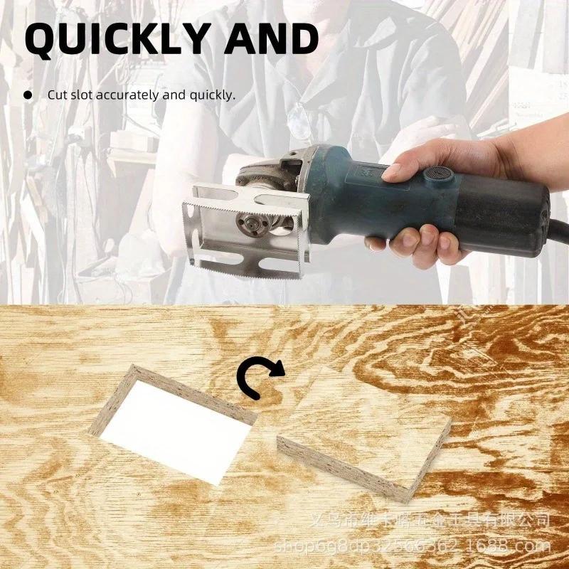 Oscillating Multitool Hole Saw Blade Square Rectangle Slot Cutter Woodworking Wall Box Wood PVC Plate Plastic Drywall DIY Tool
