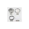 Shimomura Kikaku TSUBAME Bento Box, Round, Medium Size, 500ml, Stainless Steel, Dishwasher Safe,