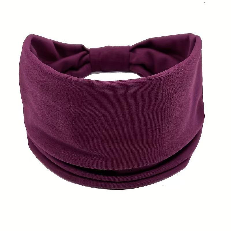 Dehnbares Strick Stirnband für Männer und Frauen, Weiches Bequemes Haarband für den täglichen Gebrauch, Freizeit, Reisen, Sport mit mehreren Farboptionen