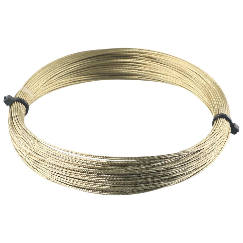 Windshield Cut Line Perfectly Braided and Strong Steel Wire Ideal for Windshield Polyurethane Cutting 22m Gold Roll