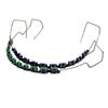 1Pair Fake Braces Colorful Brackets For Teeth Temporary Metal Wires Metal Bracket Orthodontic Ligature Ties Dental