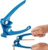 Copper pipe bender, 1/8", 3/16", 1/4" sizes, manual pipe bender, 0-120 degrees, suitable for small pipes.